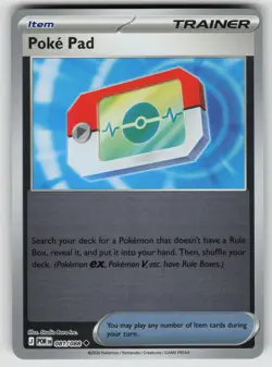 Poke Pad 081/088 Uncommon Perfect Order Pokemon Reverse Holo Near Mint - Image 1
