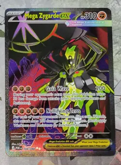 Pokemon TCG - Mega Zygarde EX - POR 104/088 - Full Art Holo Ultra Rare - Image 1