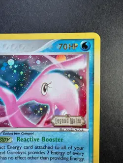 2006 Pokemon Gorebyss Reverse Holo 17/92 EX Legend Maker Stamped - Image 3