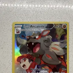 Pokemon Hisuian Arcanine TG08/TG30 Swsh11: Lost Origin Ultra Rare Holo 130HP - Image 2