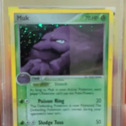 Pokemon TCG Muk Legend Maker 11/92 Holo Rare PSA 9 English 2006 - Image 4