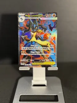 Pokemon TCG Mega Lucario EX 160/132 Ultra Rare Full Art Holo NM - Image 1