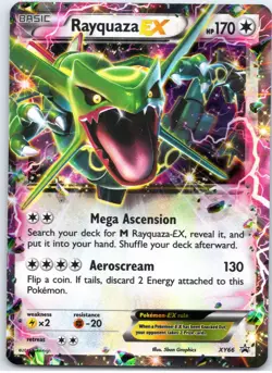 POKEMON TCG RAYQUAZA EX XY66 PR-XY PROMO XY BLACK STAR PROMOS POKEMON - Image 1