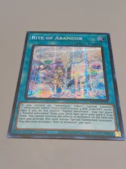 Yugioh Rite of Aramesir MP23-EN264 Prismatic Secret Rare 1st Edition NM - Image 1