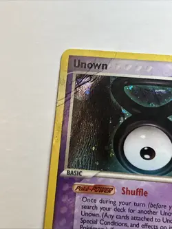 Pokemon TCG Unown (V) V/28 Unseen Forces Holo - Image 4