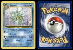 SEADRA 42/62 UNCOMMON FOSSIL POKEMON MP - Image 1