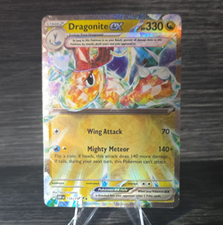 Pokemon TCG Dragonite EX Full Art Double Rare Holo Obsidian Flames 159/197 EN - Image 1