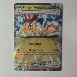 Pokemon TCG Dragonite EX Full Art Double Rare Holo Obsidian Flames 159/197 EN - Image 2