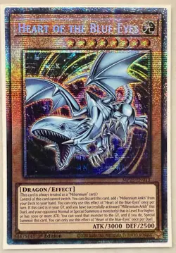 Yugioh Heart Of The Blue Eyes MP25-EN013 Starlight Rare 1st Edition NM - Image 1