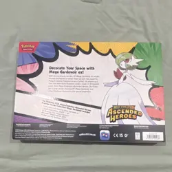 Pokemon Ascended Heroes Premium Poster Collection Mega Gardevoir Box - Image 2