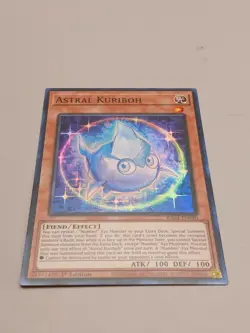 Yugioh Astral Kuriboh RA04-EN040 Super Rare 1st Edition NM - Image 1