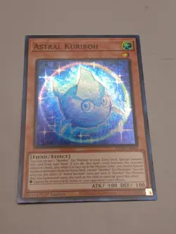 Yugioh Astral Kuriboh RA04-EN040 Super Rare 1st Edition NM - Image 2