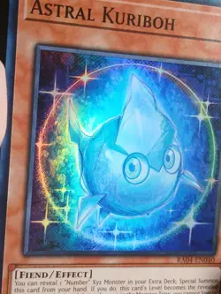 Yugioh Astral Kuriboh RA04-EN040 Super Rare 1st Edition NM - Image 3