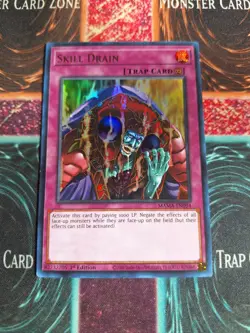 Yu-Gi-Oh! Skill Drain MAMA-EN094 Ultra Rare 1st Edition Near Mint - Image 1