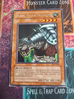 Yu-Gi-Oh! King Tiger Wanghu PGD-004 Rare Unlimited Near Mint - Image 1