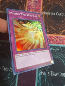 Yu-Gi-Oh! Phoenix Wing Wind Blast HISU-EN045 Super Rare 1st Edition Near Mint a1 - Image 2