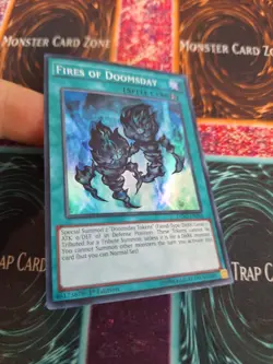 Yugioh Fires of Doomsday DESO-EN043 Super Rare 1st Edition Near Mint - Image 2