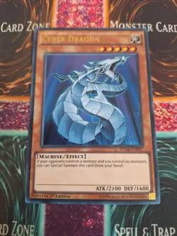 Yu-Gi-Oh! Cyber Dragon DUSA-EN057 Ultra Rare 1st Edition Near Mint - Image 1