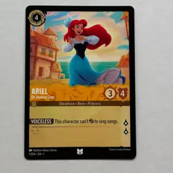Ariel 1/204 Disney Lorcana The First Chapter Regular Uncommon Card NM - Image 1