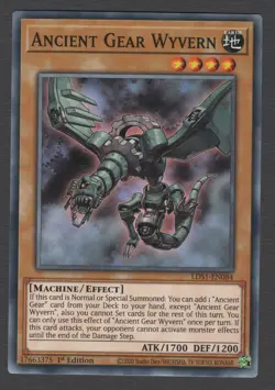 Ancient Gear Wyvern LDS1-EN084 Common LP/NM Yugioh Cards - Image 1