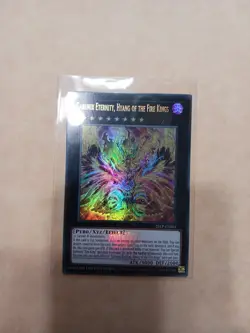 YuGiOh Garunix Eternity Hyang of the Fire Kings 25LP Emblazoned Ultra Rare WC25 - Image 2