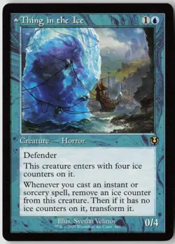 Thing in the Ice (Retro Frame) (460) - Normal - Innistrad Remastered (INR) - NM - Image 1