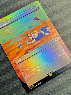 Wasteland Borderless Foil R 0361 Fallout PIP MTG NM - Image 3