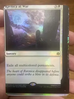 Ravnica at War MTG War of the Spark NFC Miscut/Misprint Foil - Image 1