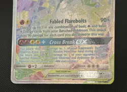 Reshiram & Zekrom GX Rainbow Pokemon Cosmic Eclipse 259/236 NM - Image 3