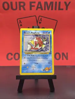 Misty's Magikarp 88/132 Gym Challenge Regular Common 1999 WOTC Pokemon TCG LP - Image 1