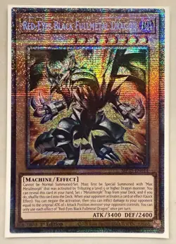 Yugioh Red-Eyes Black Fullmetal Dragon MP25-EN014 Starlight Rare 1st Edition NM - Image 1