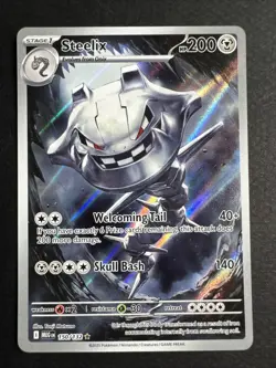 Pokemon TCG Mega Evolution Steelix IR 150/132 Near Mint/ Pack Fresh - Image 1