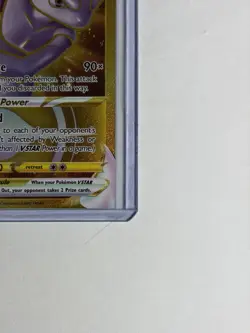Pokemon Mewtwo VSTAR 086/078 Pokemon GO Secret Rare Full Art Gold - Image 4