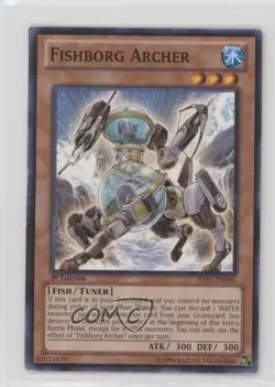 Fishborg Archer 1st Ed. YuGiOh Judgment of the Light #JOTL-EN096 READ - Image 1