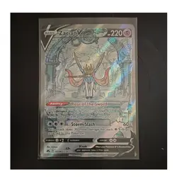 Pokemon TCG Zacian V GG48/GG70 Crown Zenith Galarian Gallery FA Holo UR Eng - Image 1