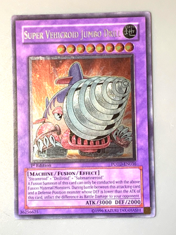 yugioh Super Vehicroid Jumbo Drill POTD-EN036 Ultimate Rare 1st Edition nearmint - Image 2