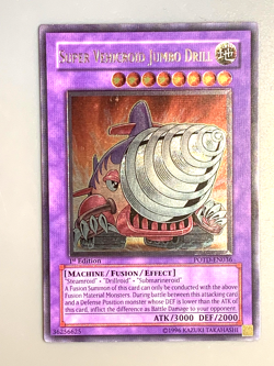 yugioh Super Vehicroid Jumbo Drill POTD-EN036 Ultimate Rare 1st Edition nearmint - Image 3