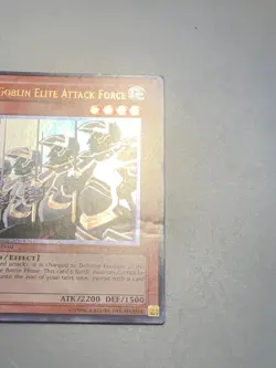 yugioh Goblin Elite Attack Force CRV-EN020 Ultimate Rare 1st Edition DAMAGE - Image 4