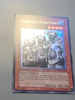 yugioh Goblin Elite Attack Force CRV-EN020 Ultimate Rare 1st Edition DAMAGE - Image 5