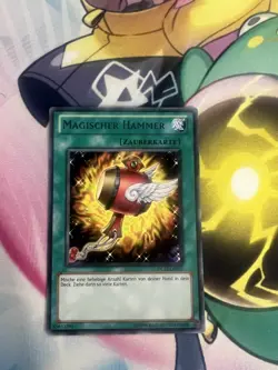 Magical Mallet Purple Rare German DL12-EN015 DE015 Light Play Yugioh TCG - Image 1