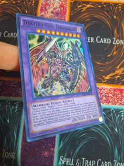Yu-Gi-Oh! Destiny End Dragoon DESO-EN013 Super Rare 1st Edition Near Mint - Image 2