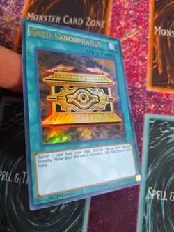 Yu-Gi-Oh! Gold Sarcophagus YGLD-ENC26 Ultra Rare 1st Edition NM a1/ - Image 2