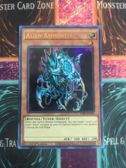 Yu-Gi-Oh! Alien Ammonite GFP2-EN100 1st Edition Ultra Rare NM - Image 1