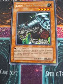 Yu-Gi-Oh! King Tiger Wanghu PGD-004 Rare 1st Edition Lightly Played - Image 4