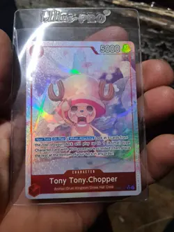 One Piece Card Game TCG Tony Tony.Chopper OP08-007 Alt Art M/NM Condition - Image 1