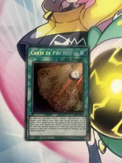 Piri Reis Map French Secret Rare BROL-EN023 FR023 Near Mint Yugioh TCG - Image 1