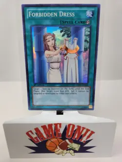 YuGiOh Forbidden Dress ABYR-EN062 1st Edition Super Rare NM - Image 1