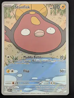 Stunfisk - (118/086) SV: White Flare Pokemon NM - Image 1