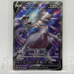 Pokemon TCG Sword & Shield Mewtwo V #SWSH229 Promo NM - Image 1