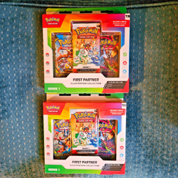 Pokemon First Partner Illustration Collection Series 1 Box Sealed Lot of 2 - Image 1